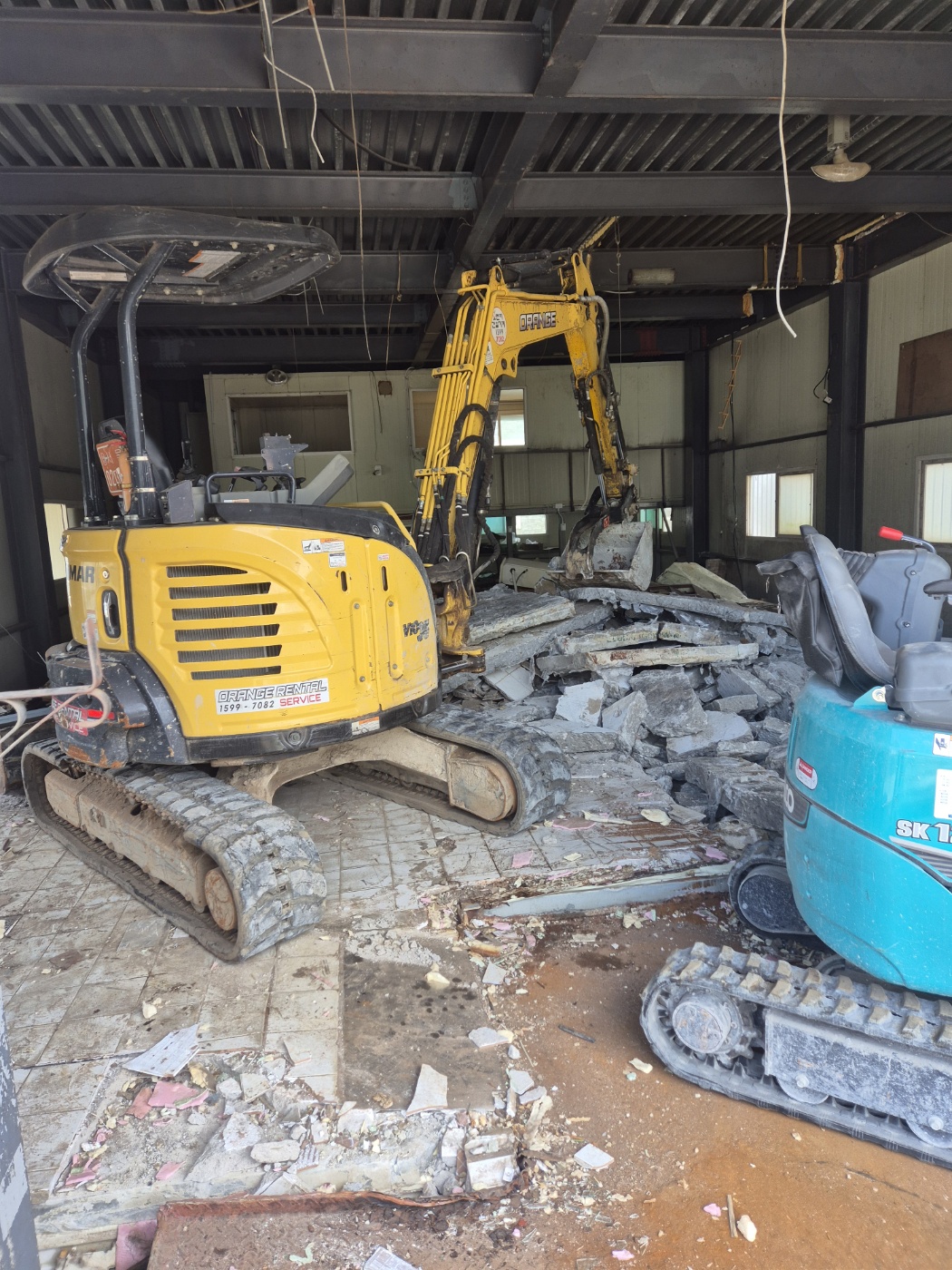 건물·공장 철거 현장