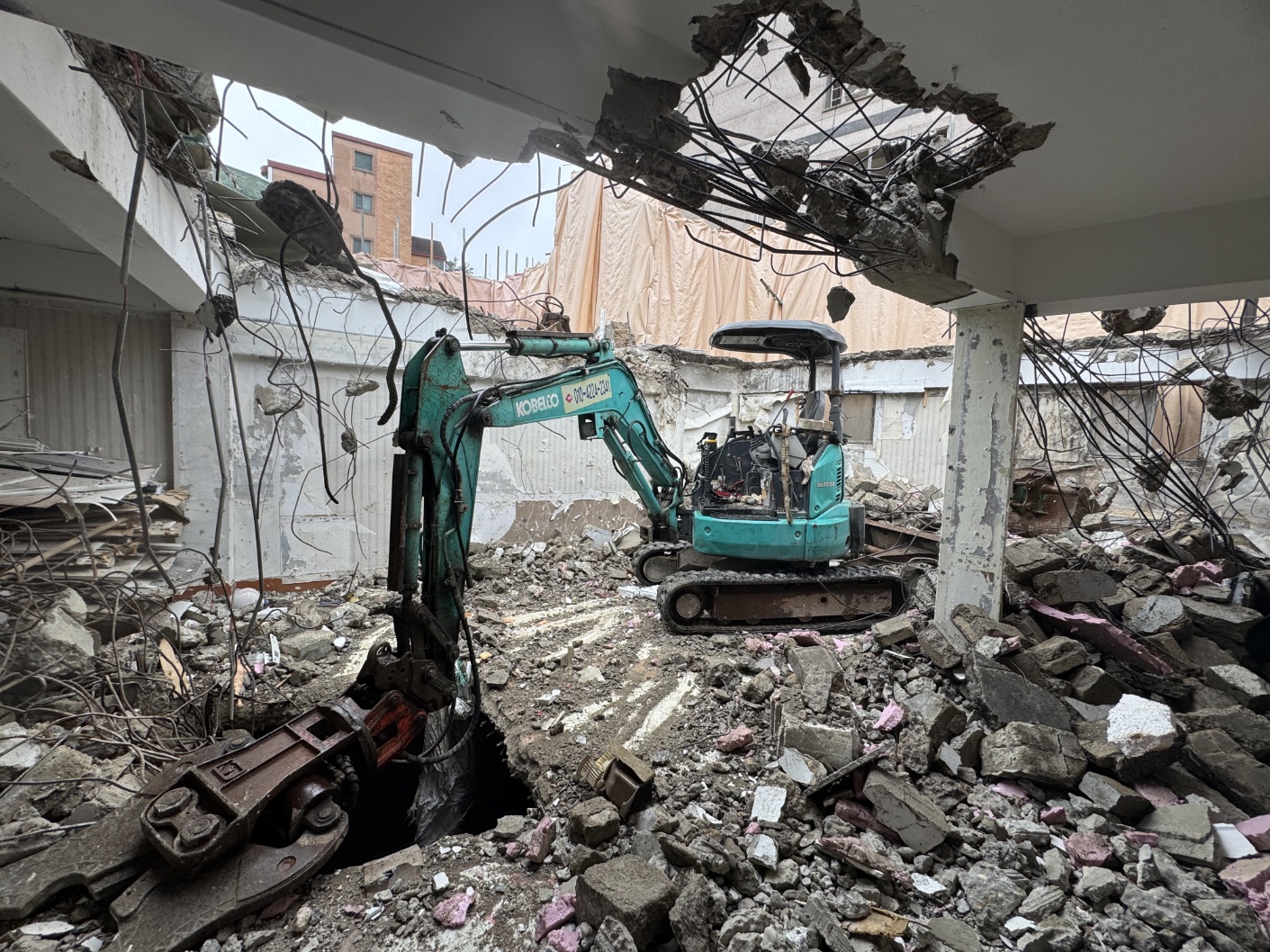 건물·공장 철거 현장